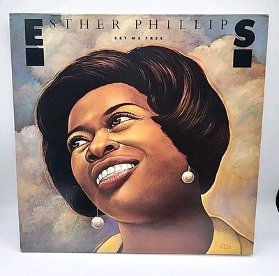 2xLP Esther Phillips Set Me Free GREEN ORANGE LABELS NEAR MINT Atlantic