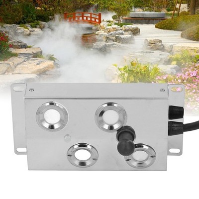 Heads Ultrasonic Mist Maker Efficient Fog Generator For Indoors Easy To Use