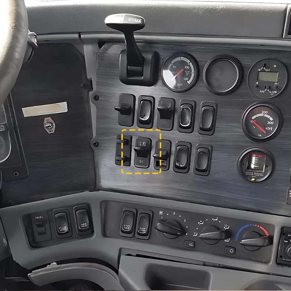 Fit 2001 02 03 04-2011 Freightliner Columbia Car Headlight Head Light Switch EJ thumbnail 8