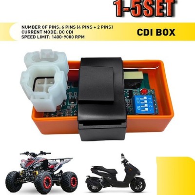 6Pin CDI Box High Performance Racing Part for 50cc 125cc 150cc 200cc 250cc1-5X
