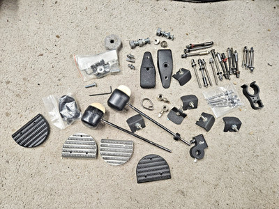 DW DRUM WORKSHOP Drum & Bass Drum Pedal Parts (T-Rods, Castings, Beaters, ETC.)