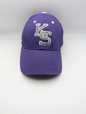 Men's Purple Kansas State Wildcats NCAA Captivating Headwear Adjustable 