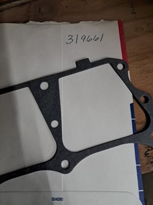 Gasket, Bypass Cover OEM  Johnson/Evinrude 2 Cyl  319661 25 & 35 HP