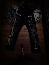 Black and Green Hellstar Sweatpants Size Medium New with Tags