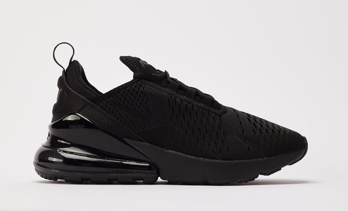 Size Nike Air Max 270 Triple Black W for sale online