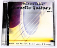 Big Fish Audio Performance Loops Acoustic Guitar Sound Library/Sampling 2 CD