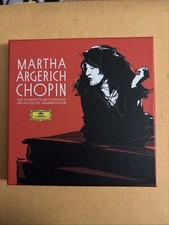Chopin the Complete Chopin Recordings on Deutsche by Martha Argerich (CD, 2016)