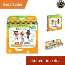 LeapStart CoComelon Sing and Learn Activity Book for Kids Educational Fun