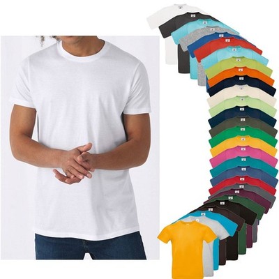 B&C T-Shirt E150 dünnes Herren T-Shirt S - 5XL Baumwolle