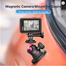 Ulanzi CO29 Magnetic Camera Mount – GoPro & Insta360 Vlog Holder 360°