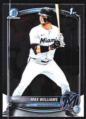 2025 Bowman Draft #BDC-68 Max Williams Chrome