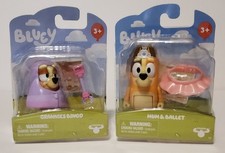 Bluey Story Starters Grannies Bingo & Chilli Mum Mom Figures & Accessories Lot