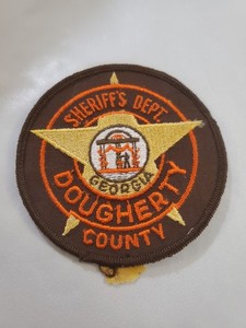 Obsolete Dougherty County Sheriff’s Department patch Georgia