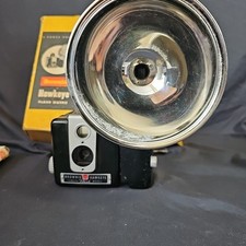 Kodak Brownie Hawkeye Camera Flash Model w/Kodalite Flash Attachment - UNTESTED