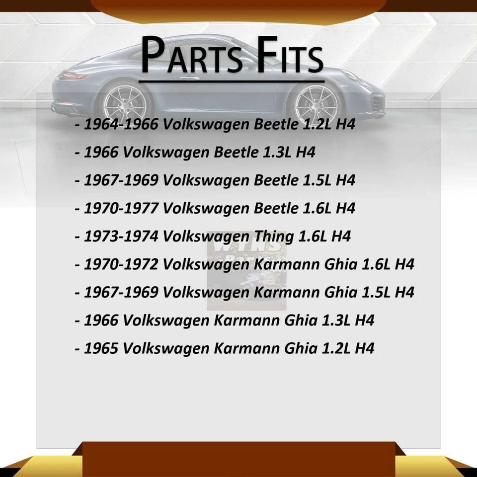 Se adapta al cilindro de rueda de freno de tambor delantero piezas centradas Volkswagen Beetle 1964~1977 Foto 2 de 4