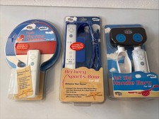 Lot Of Nintendo Wii Accessories Archery Jet Ski And Ping Pong Attachments