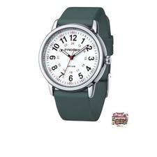 PINDOWS ladies' watch unisex analog quartz ladies' watch for students 30m water