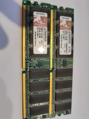 Kingston Value RAM KVR400X64C3AK2/1G 1GB RAM Kit 2X512MB PC3200 DDR-400