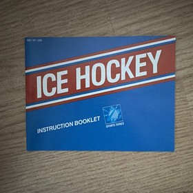 Nintendo NES Ice Hockey - Complete in Box (CIB) with Manual - Authentic - Tested
