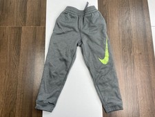 Nike Dri Fit Youth Kids Toddlers Size 4 / XS Gray Sweatpants Track Pants Joggers