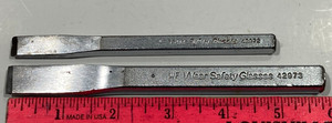 Craftsman Chisel Set, made in USA (42972 and 42973 WF) - 2 piece lot - 3/8" 1/2"