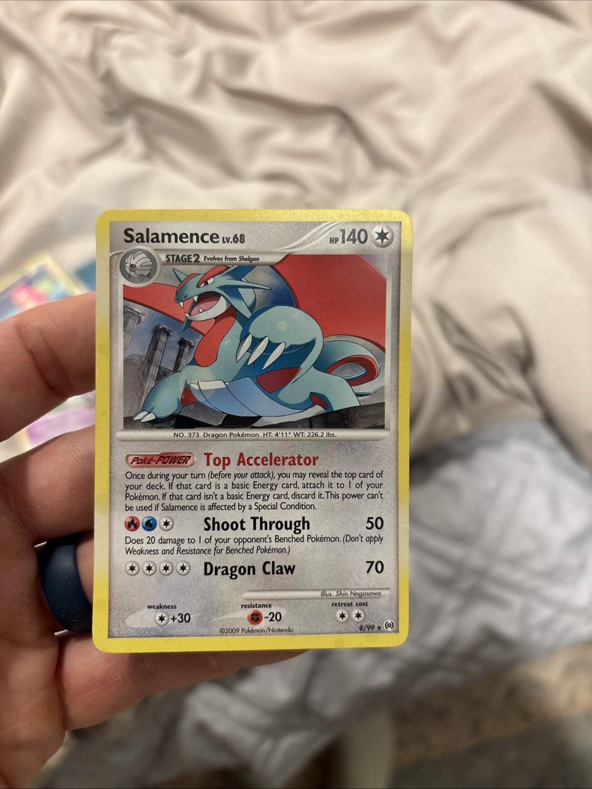 Salamence 8/99 Arceus Holo