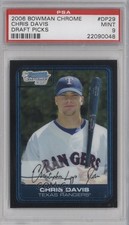 2006 Bowman Draft Chrome Draft Picks Chris Davis #DP29 PSA 9 MINT 0c6