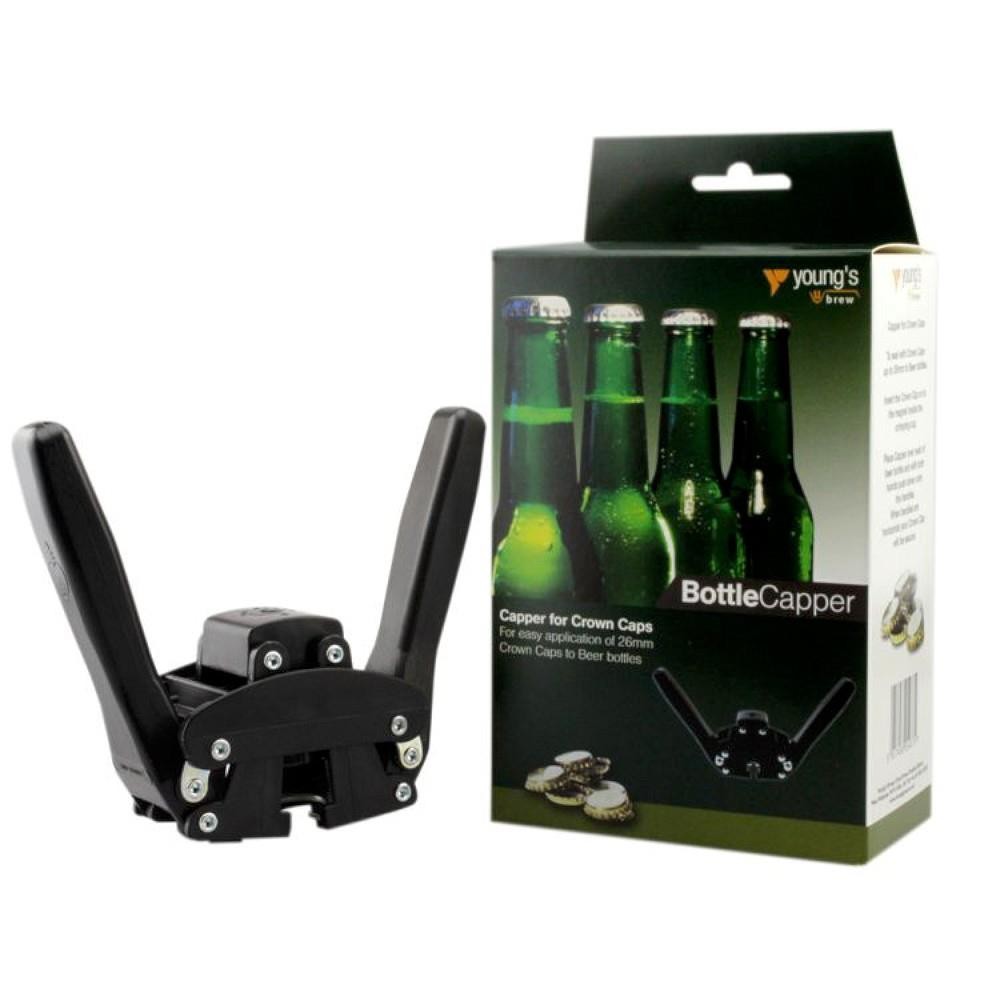 Youngs Crown Bottle Capper Twin Lever For Caps Up To 26mm Home Brew
