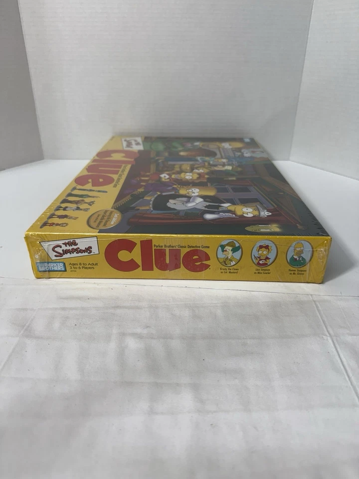 Juego de mesa The Simpsons Clue 2ª edición completo 2002 vintage Parker Brothers Foto 3 de 4