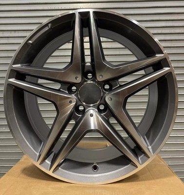 19'' DOUBLE SPOKE AMG STYLE GUNMETAL WHEELS RIMS FOR MERCEDES BENZ SL55 SL63