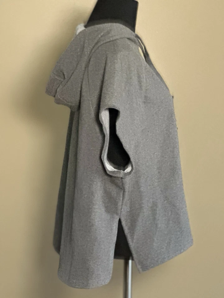 Sudadera con Capucha Avia Para Mujer Manga Corta Talla Mediana 8-10 Gris Pullover Sudadera Nueva con Etiquetas Foto 4 de 4