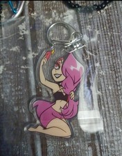 Human Loona Helluva Boss Vivziepop Swimsuit Acrylic Keychain