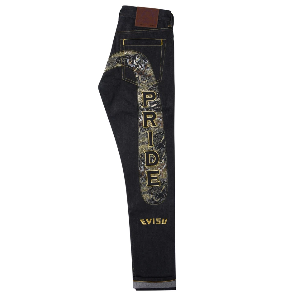 Pantalones de mezclilla para hombre Evisu Foto 3 de 4