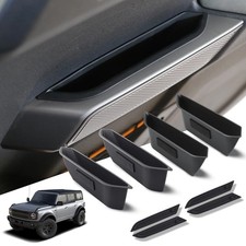 1797 4-Door Handle Storage Box Ford Bronco 2021-2025 Accessories Black Organizer
