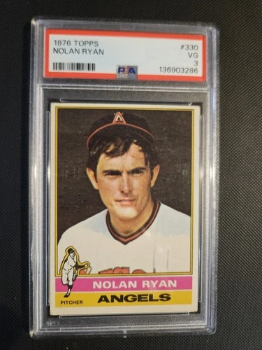 1976 Topps - Nolan Ryan #330 PSA 3