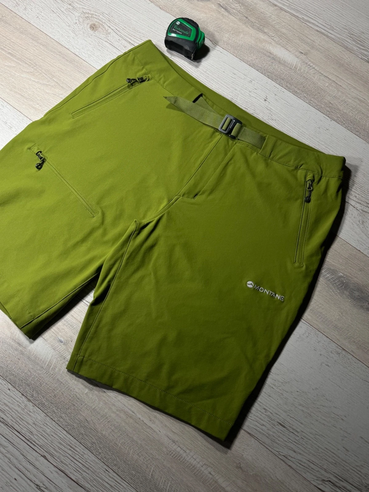 Montane Men’s Hiking Shorts Size 34 Olive Green Stretch Outdoor Trekking NEW