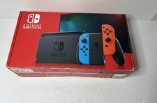 Nintendo Switch Neon Red and Neon Blue Joy-Con Console for sale