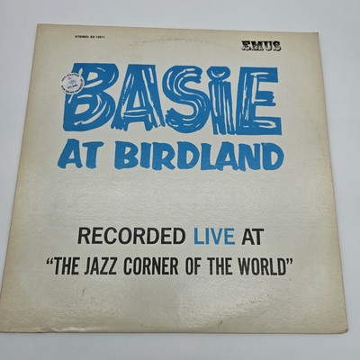 Count Basie Basie At Birdland LP Emus ES 12011 1976 RE VG+ / VG+ VTG