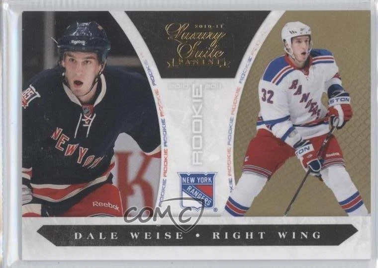 2010 Panini Luxury Suite Rookies Group Gold 4/10 Dale Weise #210 Rookie RC 0c3
Opens in a new window