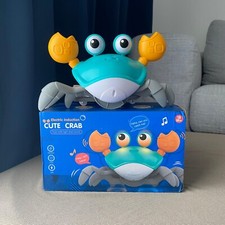 New Crawling Crab Baby Toy with Music LED Light