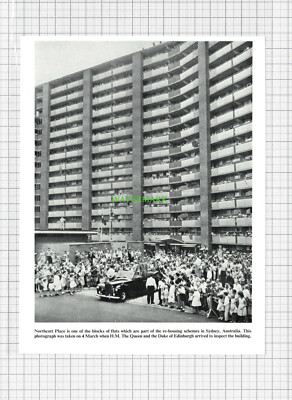 C2833) Northcott Place Sydney Australien - 1964 Steckling