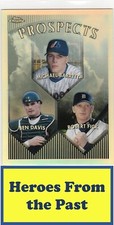 1999 Topps Chrome Refractors #208 Michael Barrett/Ben Davis/Robert Fick 060-P