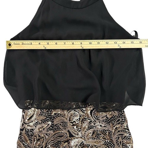 Betsy & Adam NWT Women's Sequined Sleeveless Popover Sheath Dress Sz 4 - Picture 5 of 12