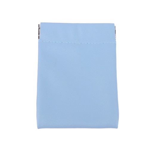 Porte-monnaie en cuir PU femmes hommes petit mini sac portefeuille ligne de données sac de rangement - Photo 15/15