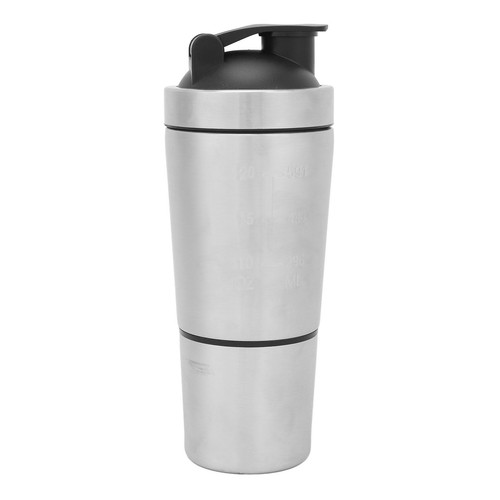 Mixes Shaker Cup 304 Stainless Steel Protein Shaker Bottle For Gym `qs HG - Picture 10 of 24