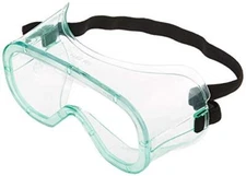 Sellstrom S81220X Advantage Series Safety Goggles, Clear Coated with Green Body