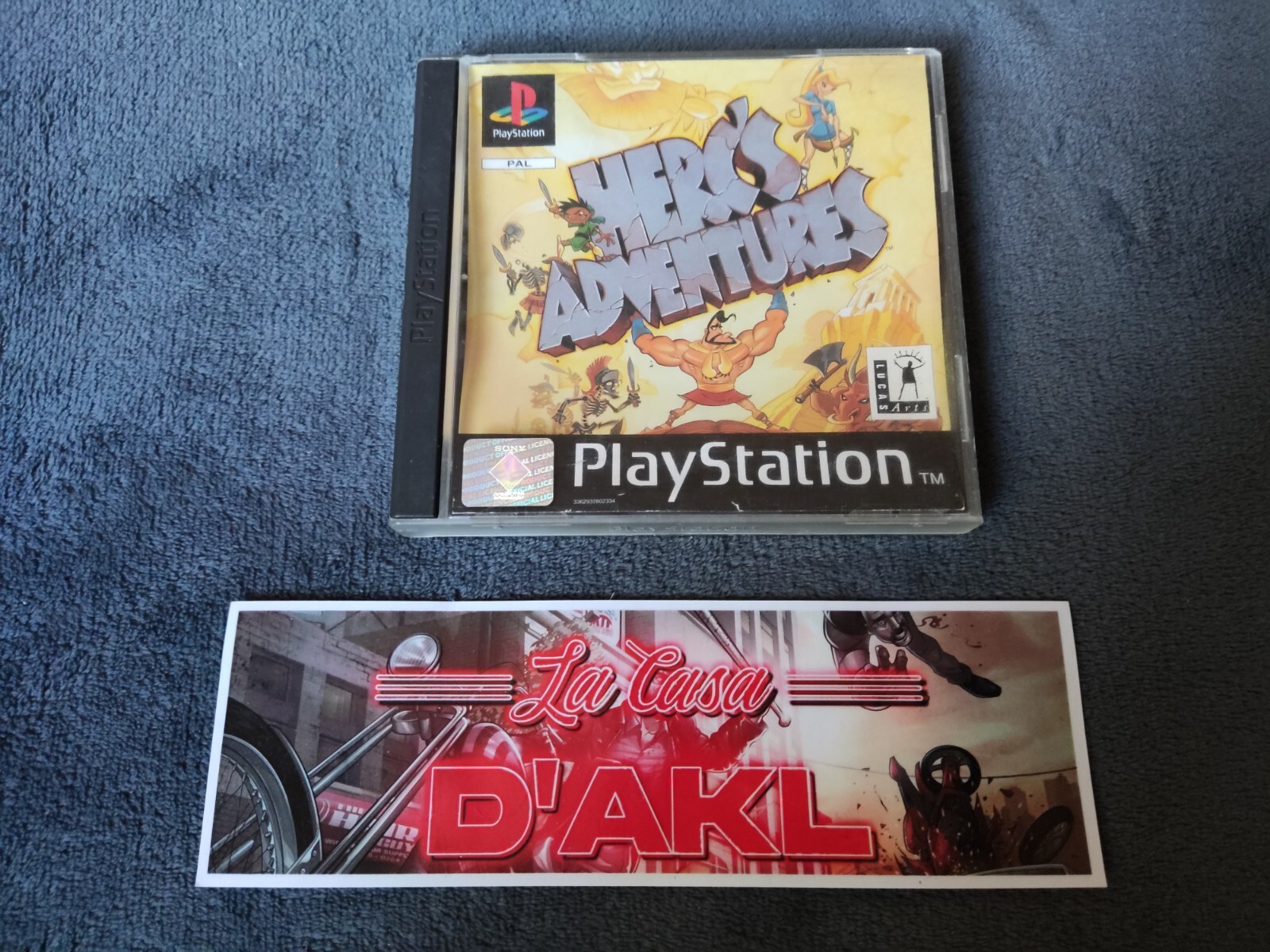 Herc's Adventures sans notice sur Playstation 1 - PS1 FR