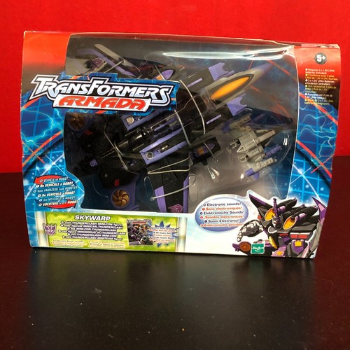 Transformers Armada SKYWARP With Thunder Clash Unicorn Hasbro 2003 NEW - Picture 4 of 15