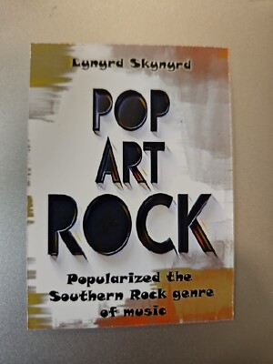 Ronnie Van Zant Custom Card - Pop Art Rock | eBay