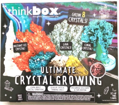 THINK BOX ULTIMATE CRYSTAL GROWING 8+ Great Gift for any occasion